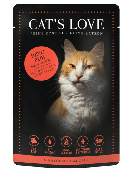 Cat's Love - sachet boeuf Cat's Love - 1